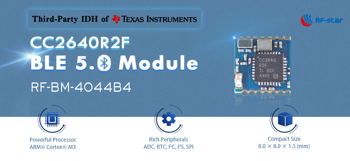 Module Bluetooth 5.0 BLE CC2640R2F