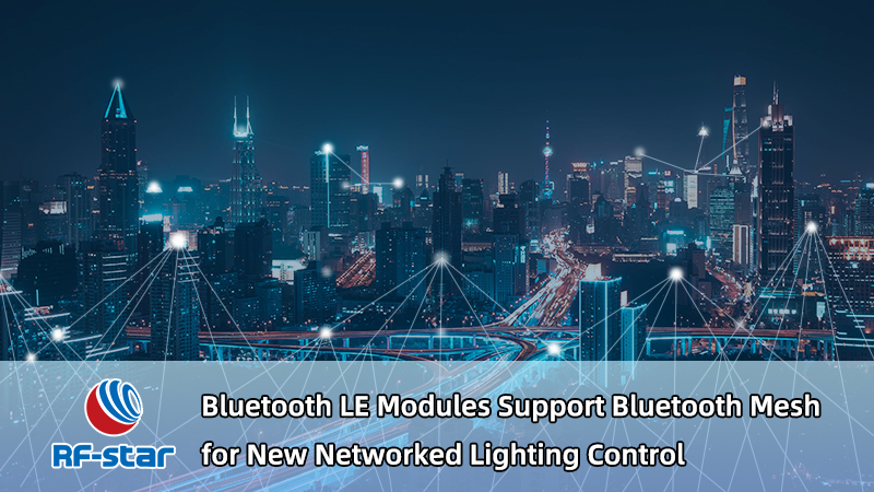 Les modules Bluetooth LE RF-star prennent en charge le maillage Bluetooth pour le nouveau NLC
