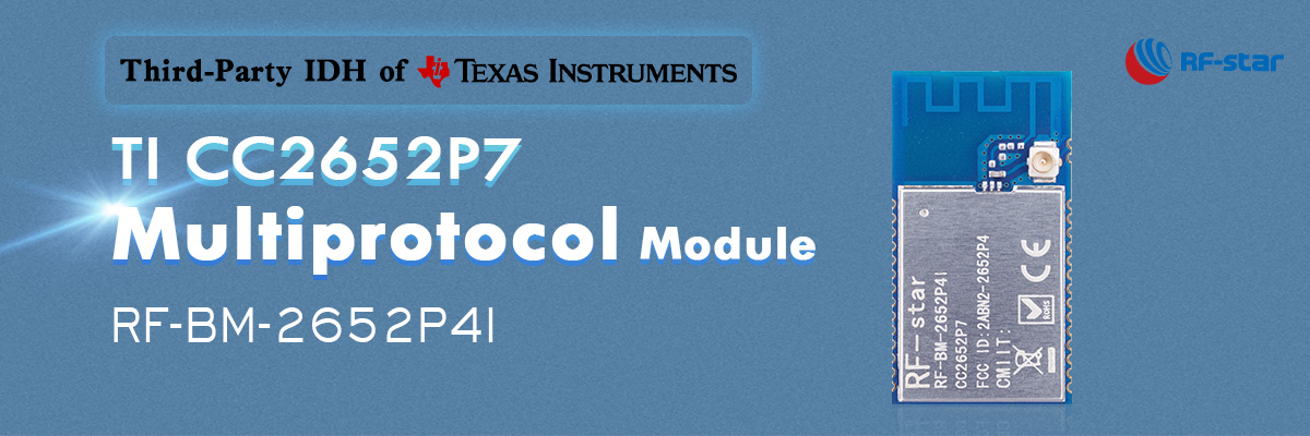 TI CC2652P7 Module multiprotocole RF-BM-2652P4I