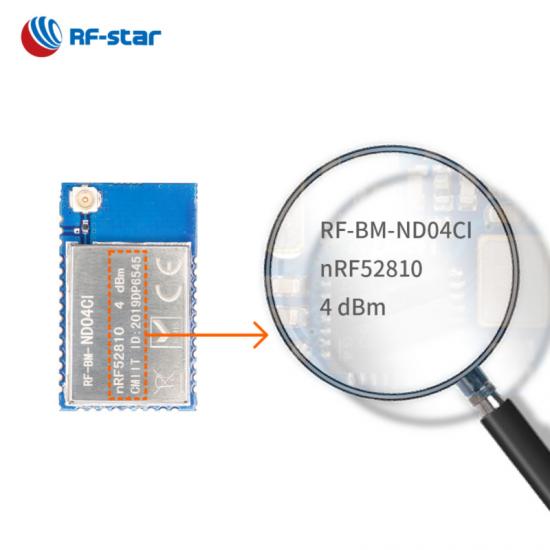 Bluetooth 5.0 Low Energy Module with Nordic nRF52810 RF-BM-ND04CI