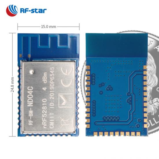 BLE5.0 Module UART nRF52810 module RF-BM-ND04C