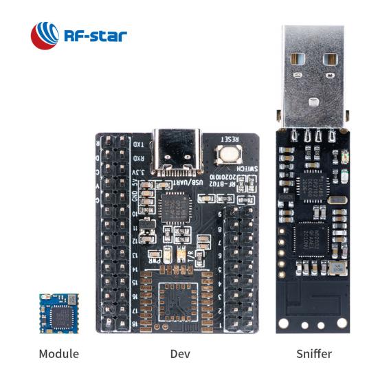 BLE5.3 SiliconLabs EFR32BG22 Module with Chip Antenna