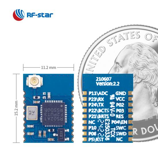 RS02A1-B Chip BLE5.0 Serial UART Module RSBRS02ABRI