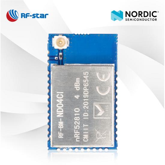 Bluetooth 5.0 Low Energy Module with Nordic nRF52810 RF-BM-ND04CI