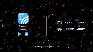 Comment utiliser Beacon ? RFstar ultra-faible Beacon Configuration iBeacon Eddystone via l'application Beacon Setting