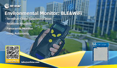 Moniteur environnemental BLE & Wi-Fi