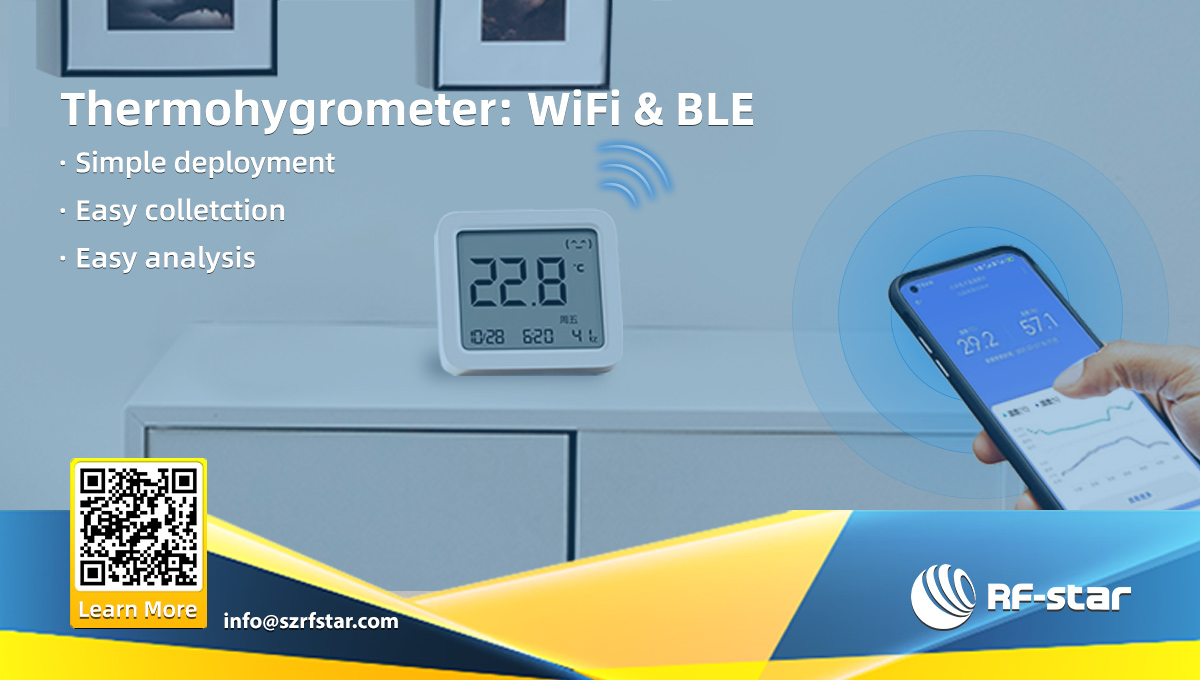 Thermomètre WiFi&BLE